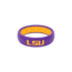 Groove Life Thin - Collegiate Louisiana State Full Logo Silicone Ring, Purple/Gold, 6, 11838