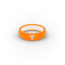 Groove Life Thin - Collegiate Tennessee Silicone Ring, Orange/White, 9 TGV-RNG-TN-CL-TENN-OW-9