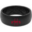Groove Life Thin Iowa State Color Logo Silicone Ring, Black, 07, 58348