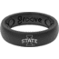 Groove Life Thin Iowa State Logo Silicone Ring, Black, 10, 9815