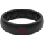 Groove Life Thin Texas A&amp;M Color Logo Silicone Ring, Black, 06, 58409