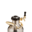 Growlerwerks uKeg 64 oz Pressurized Growler, Stainless Steel GWA1001-ST-NB-00