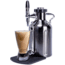 GrowlerWerks uKeg Nitro Cold Brew Coffee Maker, Black Chrom, 50 oz, GWA1058-BC-NB-N2