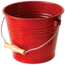 GSI Enamel 5 Quart Bucket Red 1455