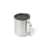 GSI Glacier Stainless 15oz Camping Double Wall Cup, Brushed, 63240