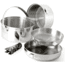 GSI Glacier Stainless Cookset Lg 68207