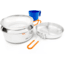 GSI Glacier Stainless Mess Kit, 1-Person, 68125