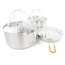 GSI Glacier Stainless Troop Cookset, 68208