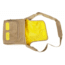 GTX Easy Camera Shoulder Bag, Kahki Tan/ Tan Faux Suede, Small/Medium, W-9.5in x H-9in x D-4.5in Z-EC8223