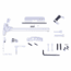 Guntec USA AR-15 Accent Kit, Anodized Clear, ACC-KIT-CLEAR