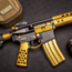 Guntec USA AR-15 Accent Kit, Anodized Gold, ACC-KIT-GOLD