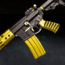 Guntec USA AR-15 Accent Kit, Anodized Neon Yellow, ACC-KIT-NY