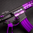 Guntec USA AR-15 Accent Kit, Anodized Purple, ACC-KIT-PURPLE