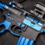 Guntec USA AR-15 Accent Kit, Anodized Blue, ACC-KIT-BLUE