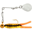 H&amp;H Lure Company Cajun Super Spin, Orange Crawfish, Nickel Blade, 1/8oz, CSS-32N