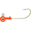 H&amp;H Lure Company Cocahoe Round SW Jighead, 1/4 oz, 2/0 Hook, Orange 10/Pack, C1410-04