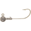 H&amp;H Lure Company Cocahoe Round SW Jighead, 1/8 oz, 1/0 Hook Unpainted, 10/Pack, C1810-08