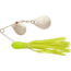 H&amp;H Lure Company Double Spinner, Chartreuse, 3/8oz, HHDS115-22