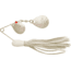 H&amp;H Lure Company Double Spinner, White, 3/8oz, HHDS115-08