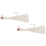 H&H Lure Company H&H Mag Redfish Rig, 40LB, 1/4oz, White/White, IMRFR80-04
