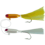 H&H Lure Company H&H Mag Redfish Rig, 40LB, 1/4oz, White/Yell, IMRFR80-01