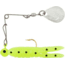 H&amp;H Lure Company Pro Cajun Spin, Chartreuse/Black Dot, Nickel Blade, 1/16oz, CS-12N