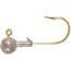 H&H Lure Company Round SW Jighead, 3/8 oz, Unpainted, 10/Pack, R3810-08