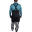 Habit Anglers Bluff Rain Bib, Habit Gray Waves/Black, Medium, RS10033-O-8-6-M-4G5