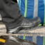 HAIX Black Eagle Safety 55 Mid, Side-Zip, Mens Boots, Black, 6 Medium, 620012M-6