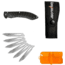 Havalon Forge Folding Knife, Box, Black, XTI-60ARHB