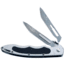 Havalon Piranta-Original Folding Knife, 2.75in, Stainless Skinner Blade, Box, Silver/Black, XTI-60AKNP