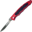 Havalon Piranta-Torch Skinner Folding Knife, 2.75in, Stainless Skinner Blade, Brick Red Aluminum Handle, XTC-60ATBR