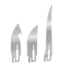 Havalon Talon Hunt Pack Replacement Blades, 5 inch Fillet/3 inch Gut Hook Combo/3 inch Partially Serrated, Stainless Steel, HSC5GSXT3