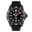 Hawaiian Lifeguard Association Dive Watches, Black Dial, Black Strap, Black, One Size, HLA 5402