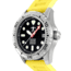 Hawaiian Lifeguard Association Dive Watches, Black Dial, Yellow Strap, Steel, One Size, HLA 5403
