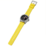 Hawaiian Lifeguard Association Dive Watches, Black Dial, Yellow Strap, Steel, One Size, HLA 5403
