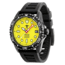 Hawaiian Lifeguard Association Dive Watches, Yellow Dial, Black Strap, Black, One Size, HLA 5407