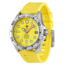 Hawaiian Lifeguard Association Dive Watches, Yellow Dial, Yellow Strap, Steel, One Size, HLA 5408