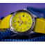 Hawaiian Lifeguard Association Dive Watches, Yellow Dial, Yellow Strap, Steel, One Size, HLA 5408