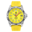 Hawaiian Lifeguard Association Dive Watches, Yellow Dial, Yellow Strap, Steel, One Size, HLA 5408