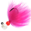 Hawken Outdoors Aerojig Aero-Rabbit Bead Jig, 1/4 oz, Pearl White/Cerise, AJR14006