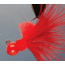 Hawken Outdoors Aerojig Marabou Jig 1/4 oz, 1/0 Hook, Red, AJM14122