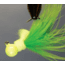 Hawken Outdoors Aerojig Marabou Jig 1/8 oz, Number 1 Hook, Chartreuse, AJM18115