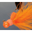 Hawken Outdoors Aerojig Marabou Jig 1/8 oz, Number 1 Hook, Orange, AJM18119