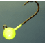 Hawken Outdoors Aerojig Plain Jighead, 1/8 oz, 1/0 Hook, Green Chartreuse, 3/Pack, Custom Gamakatsu Hook, AJP18008