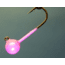 Hawken Outdoors Aerojig Plain Jighead, - P-5 - 1/4 oz, 1/0 Hook Pearl Pink, 3/Pack, Custom Gamakatsu Hooks, AJP14005