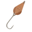 Hawken Outdoors Hawken Baby Simon Wobbler Spoon, 1in x 1/2in #2 Hook, Copper, BSW-03