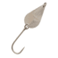 Hawken Outdoors Hawken Baby Simon Wobbler Spoon, 1in x 1/2in #2 Hook, Nickel, BSW-02