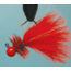 Hawken Outdoors Woolly Bugger Jig 1/8 oz, Red/Black, WB18013