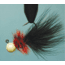Hawken Outdoors Woolly Bugger Jig 1/8 oz, White/Red/Black, WB18004